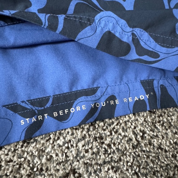 Fourlaps x Peloton - 5in Lined Shorts - Men's XL - Blue - Picture 3 of 8